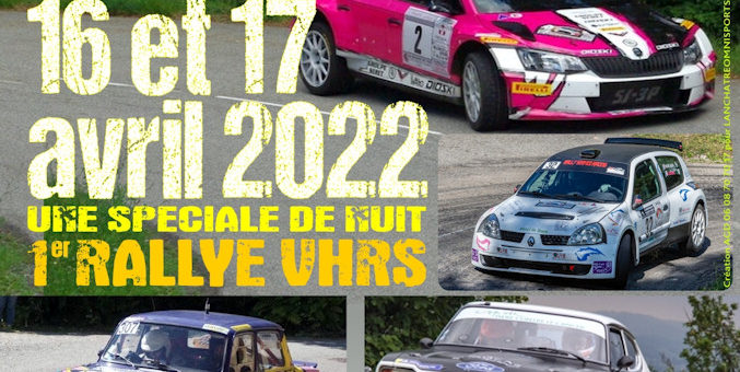 Engagements pour le rallye du Balcon Est.